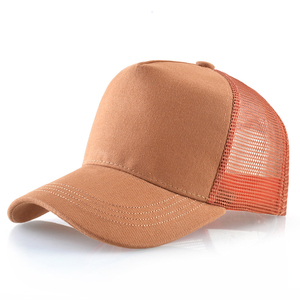 หมวกแก๊ปตาข่ายแบบ Trucker 6 แผง รุ่นเปล่า ไม่มีโลโก้ สินค้าขายดีประจำปี 2023 - Product Image 4