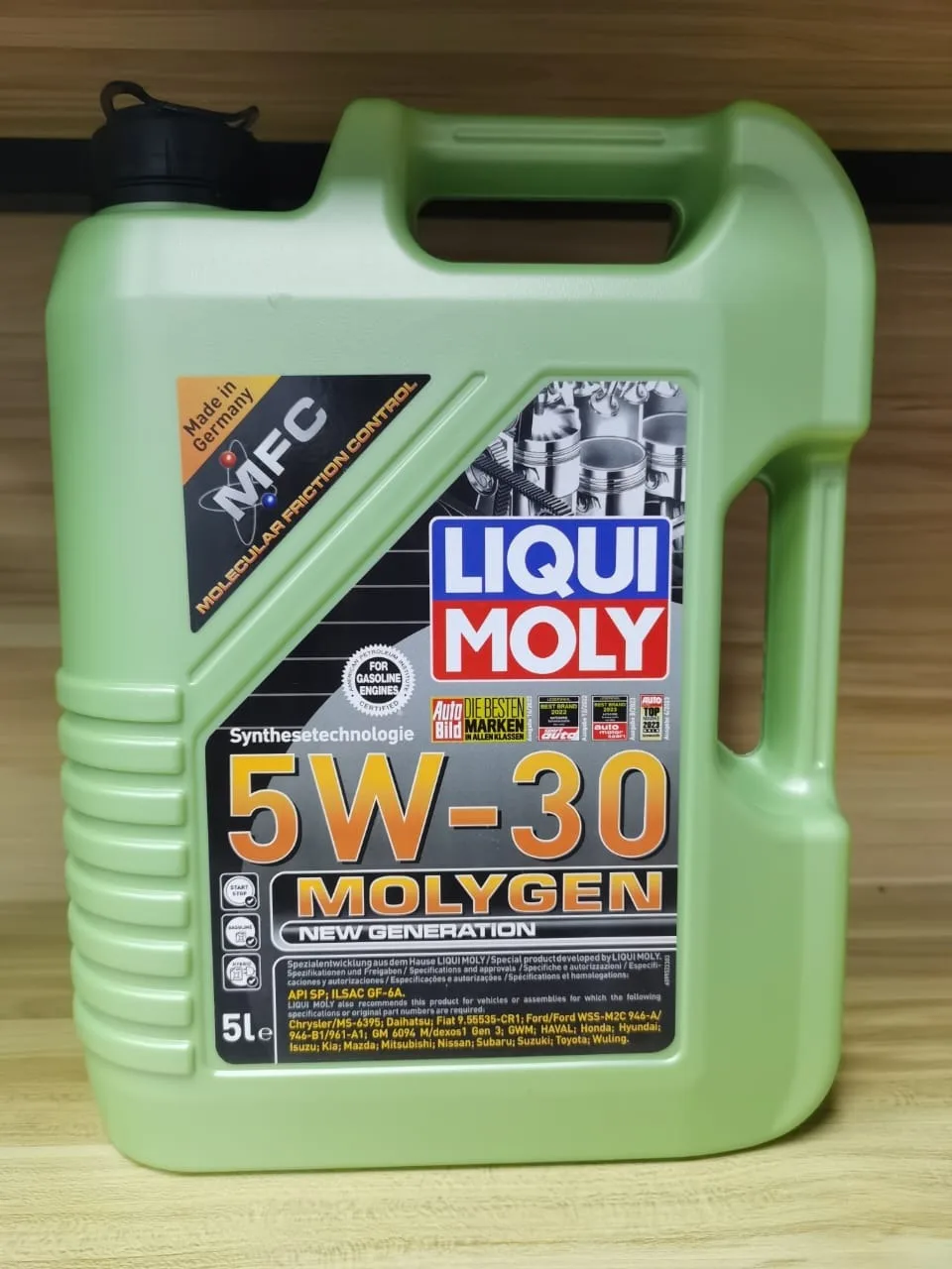 Liqui Moly 5W-30 Fully Synthetic Engine Oil for Petrol & Diesel Cars Oil Parts Image 1