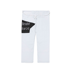 Kimono de Jiu Jitsu Brasileño de Alta Calidad, Diseño Blanco con Tejido de Perlas, 100% Poliéster Elástico, 440g, Transpirable, Último Modelo - Product Image 5