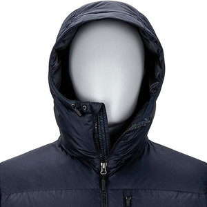 Blousons matelassés pour hommes de haute qualité, logo personnalisé, streetwear d'hiver, col montant à capuche, respirant, nylon et coton, logo personnalisable - Product Image 3