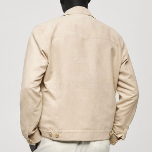 Chaqueta Casual de Invierno para Hombre, de Gamuza, con Logotipo Frontal, Transpirable, Resistente al Viento, Textura Suave, Ajuste Cómodo, para Uso Diario, Viajes, Estilo de Temporada - Product Image 2