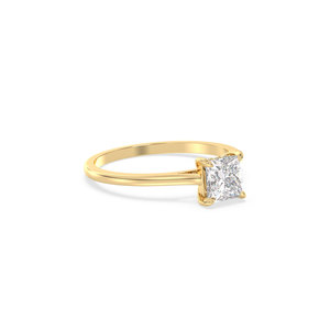 REYES Manufacturer OEM ODM Fine Jewelry GRA Certified 925 Sterling Silver 0.93 Carat Moissanite Hidden Halo Rings For Women - Product Image 3