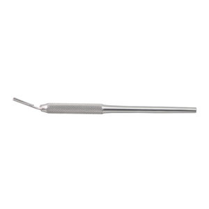 # Cuchilla Quirúrgica Curva 5A con Mango de Acero Inoxidable, Instrumento Quirúrgico Dental, Herramienta Reutilizable - Product Image 3
