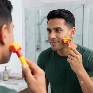 K Star – rouleau de pression magnétique pour le visage, masseur facial pour le lifting du visage, le raffermissement de la peau et la thérapie de beauté, outil de soins de la peau - Product Image 4