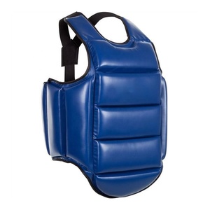 Protector de Pecho para Boxeo Blue Lawd Sports, Chaleco de Entrenamiento de Artes Marciales de Cuero Transpirable, Ajustable, con Logotipo Personalizado - Product Image 4