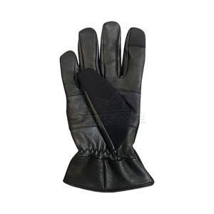 Black Leather <b>Gloves</b> Windproof Touch Screen Unisex Outdoor Winter Driving Fashion Outdoor Bulk Genuine Sheepskin Winter <b>Gloves</b> - Product Image 4