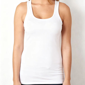 Camiseta sin mangas premium para mujer, suave, transpirable y elástica, para entrenamientos, yoga, correr, gimnasio, deportes, atuendos informales - Product Image 2