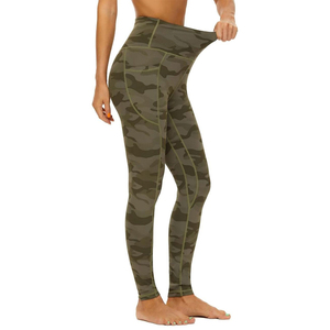 Wholesale Custom LOGO Organic Cotton Yoga Pants <b>Leggings</b> Fashion Elastic Length Winter <b>Warm</b> Women <b>Leggings</b> for Women - Product Image 3