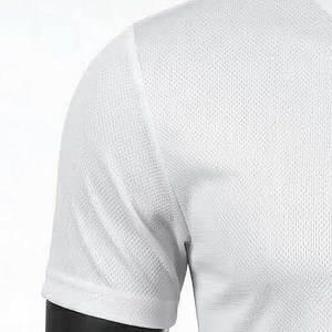 T-shirt pour homme de haute qualité 100% coton, vente en gros, personnalisable avec logo de marque, séchage rapide, manches courtes pour le sport, impression sérigraphique - Product Image 5