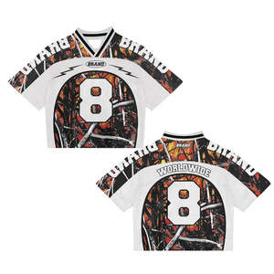 Camiseta Urbana Extra Grande Urban Legend – Estilo Hip Hop con Gráficos de Números – Haus Industries - Product Image 5