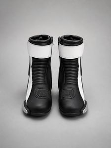 Botas de Motociclismo de Cuero, Botas de Motocross Transpirables e Impermeables con Cierre de Velcro, Logotipo Personalizado, Unisex, para Adultos, para Todo el Invierno y el Verano - Product Image 2
