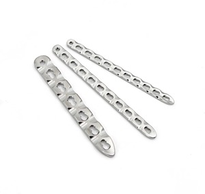 Placa de Compresión Quirúrgica Ametrina de Acero Inoxidable de 2.4mm con Certificación CE para Mascotas, Instrumentos Ortopédicos Veterinarios AO - Product Image 2