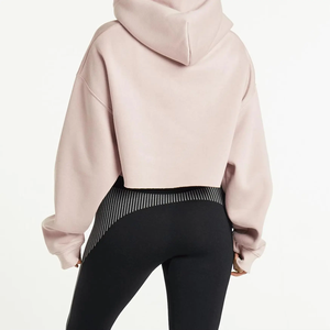 2026 Autumn Winter Clothes Women Soft <b>Crop</b> <b>Top</b> <b>Hoodies</b> Long Sleeve Casual Cotton Solid <b>Crop</b> <b>Top</b> Women <b>Hoodies</b> - Product Image 2