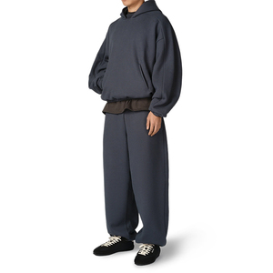 Sudadera cómoda con capucha de forro polar suave y cordón ajustable para actividades diarias - Product Image 4