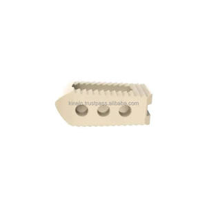 กรงล็อคกระดูกหลังแบบใสชนิด PEEK สำหรับการผนึกกระดูกระหว่างกระดูกสันหลังส่วนล่างส่วนท้าย ใช้สำหรับการฝังในกระดูกสันหลังเพื่อการยึดตรึงกระดูกสันหลัง - Product Image 1