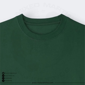Camiseta de Manga Corta con Cuello Redondo, Tejido Grueso, Ecológica, de Secado Rápido, Estilo Urbano, Hombros Caídos, Gran Venta - Product Image 2