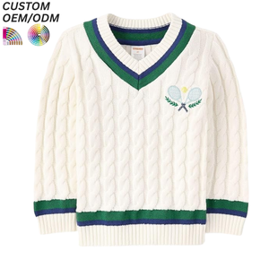 Soluciones de Ropa Corporativa de Alta Calidad, Suéter para Niños, Tejido de Punto, Algodón, Ecológico, Ropa de Invierno, Soporte OEM ODM - Product Image 4