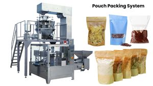 Empaquetadora automática de gránulos de caramelo de azúcar de pesadora multicabezal de 10 cabezales de alta calidad - Product Image 3