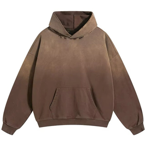 Sun Faded <b>Acid</b> Washed Plus Size Men's Hoodies & Sweatshirts <b>Drop</b> Shoulder Plain Rhinestone Custom <b>Acid</b> Wash Hoodie - Product Image 1