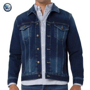 Chaqueta de Mezclilla Personalizada para Hombre, Prenda Exterior Clásica con Logotipo Personalizado, Chaqueta de Invierno con el Mejor Diseño, Cómoda - Product Image 1
