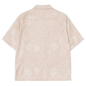 Chemise d'été à imprimé palmiers pour homme, coupe décontractée, manches courtes, style hawaïen, vêtements décontractés pour les vacances à la plage, tendance - Product Image 2