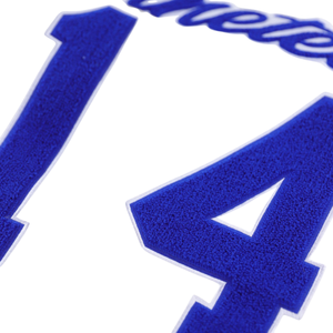 Pull en laine à col en V Phi Beta Sigma, ivoire et bleu roi, avec lettres grecques, tricot de qualité supérieure, vêtement de fraternité, coupe classique - Product Image 5