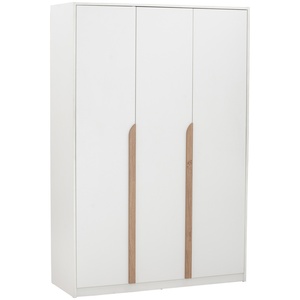 Modern Bedroom 3 Door White Laminated <b>Wardrobe</b> Closet <b>Storage</b> Cabinet Organizer for Home Furniture and Bedroom Use - Product Image 1