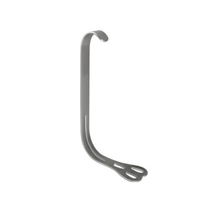 Blue Coated Stainless Steel Manual Weider Tongue Depressor Dental Medical-Grade Durable Sterilizable Reusable Oral Examination - Product Image 1