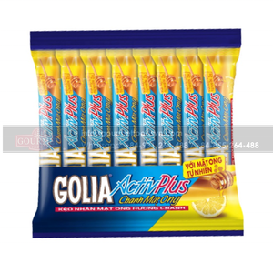 Golia Activ Plus Miel Limón Refrescante Caramelo Duro con Miel Natural-tarro y bloque de embalaje - Product Image 2