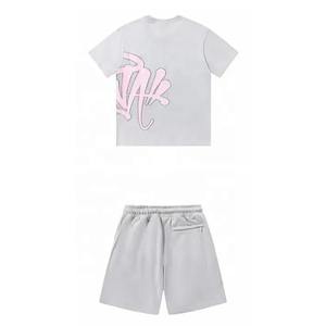 Ensemble décontracté pour homme, chemise et short en coton respirant, style streetwear, ensemble d'été deux pièces - Product Image 4