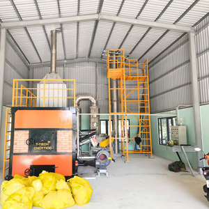 Incinérateur environnemental inodore pour déchets solides médicaux sans fumée, déchets de matériel tranchant - Product Image 1