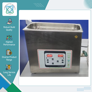 Nettoyeur à ultrasons de qualité supérieure avec technologie de base MOSFET et minuterie numérique intégrée, fourni directement par l'usine, origine Inde. - Product Image 4