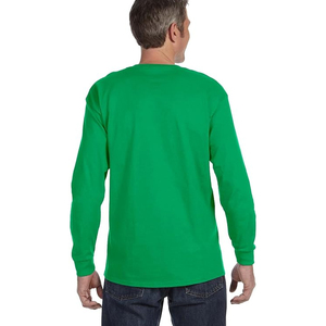 Camiseta de Manga Larga para Hombre, Tendencia 2026, con Logotipo Personalizado, Corte Ajustado, Transpirable, para Entrenamiento Deportivo - Product Image 4