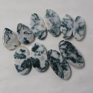 Agate d'arbre de haute qualité, prix de gros, pierres précieuses 100 % naturelles en vrac, lot en gros Irfan Gems Rajasthan pour la fabrication de bijoux - Product Image 3