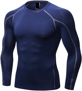 Custom Sublimated <b>Compression</b> Rash Guard - <b>Long</b> <b>Sleeve</b> BJJ Training Workout <b>Shirt</b> for Men - Product Image 1