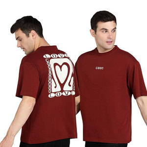 Camiseta de Verano de Moda, 230 g/m², 100% Lavado Ácido, Hombros Descubiertos, Manga Tres Cuartos, Estilo Vintage Urbano - Product Image 1