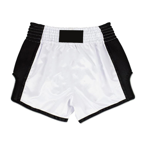 <b>Men</b> Boxing Shorts Satin Lightweight Side Slit High Kick Moisture-Wicking Four-Way Stretch Fight <b>Trunks</b> - Product Image 1