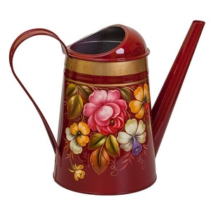 Regadera de Metal Esmaltado Pintada a Mano de Alta Tendencia para Plantas de Interior y Exterior, Jardín y Macetas - Product Image 4