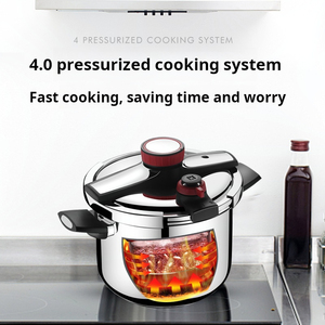Innovative Pressure Cooker Premium Stainless Steel Body Large Capacity Fast Cooking Performance Safety Lock Lid Comfortable - Product Image 2