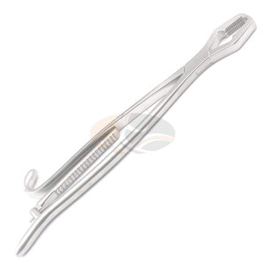 Instrumentos Quirúrgicos Ortopédicos Veterinarios de Acero Inoxidable de Venta Caliente: Pinzas de Hueso Manuales Kern Lane con Trinquete de Alta Resistencia - Product Image 4