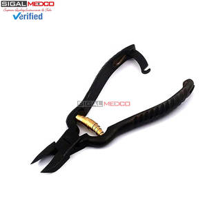 Coupe-ongles robuste en acier inoxydable pour bébés et adultes, pour ongles incarnés et épais, ongles des mains et des pieds, avec ressort cylindrique - Product Image 2