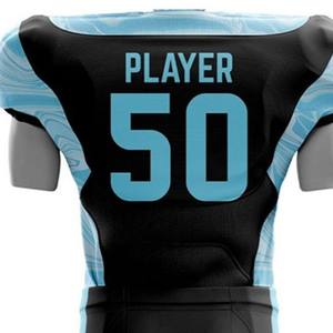 Uniforme de football américain pour hommes entièrement personnalisé, style parfait, vente chaude, prix raisonnable, designs uniques, uniforme de football pour hommes - Product Image 2