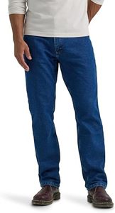 Pantalones Vaqueros de Mezclilla de Algodón para Hombre, Corte Recto, Ajuste Holgado, Cintura Media, Color Sólido, Casuales, para Otoño, Cómodos, Nuevo Estilo, Transpirables - Product Image 5