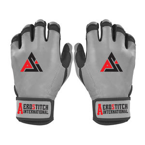 Gants de frappe de baseball de bonne qualité, vente en gros, personnalisés, pour hommes, à manchette courte, respirants, dernier design pour hommes - Product Image 1