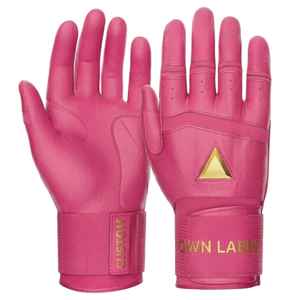 Gants de frappe de baseball personnalisés en cuir Cabretta, antidérapants, professionnels, pour adultes, avec fermeture auto-agrippante, couleur et marque personnalisables - Product Image 6