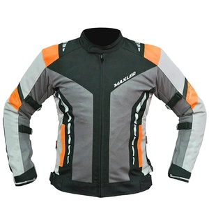 Blouson de moto de course noir en Cordura, imperméable, pour homme et femme, été comme hiver, prix abordable pour homme, avec faible MOQ - Product Image 2