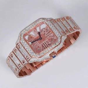 Reloj de Acero Inoxidable de Estilo Lujoso para Hombre y Mujer, Diseño Elegante, Moda Ejecutiva, Edición Limitada, Movimiento ETA, Caja con Cristal - Product Image 1