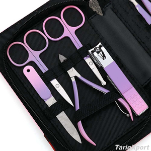 Professional Manicure <b>Kit</b> With Stainless Steel Tools Portable Leather Case 18 In 1 <b>Nail</b> Care Set For Adults - Product Image 6