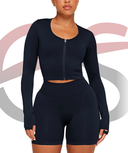 Best Quality Women's Gym Wear Yoga Set Pakistan Made with New Design Made From the Best Material - Product Image 1