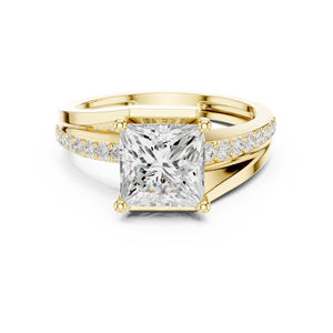 Anillo ajustable de oro minimalista de 14 quilates con joyas de emperatriz para ropa informal - Product Image 3